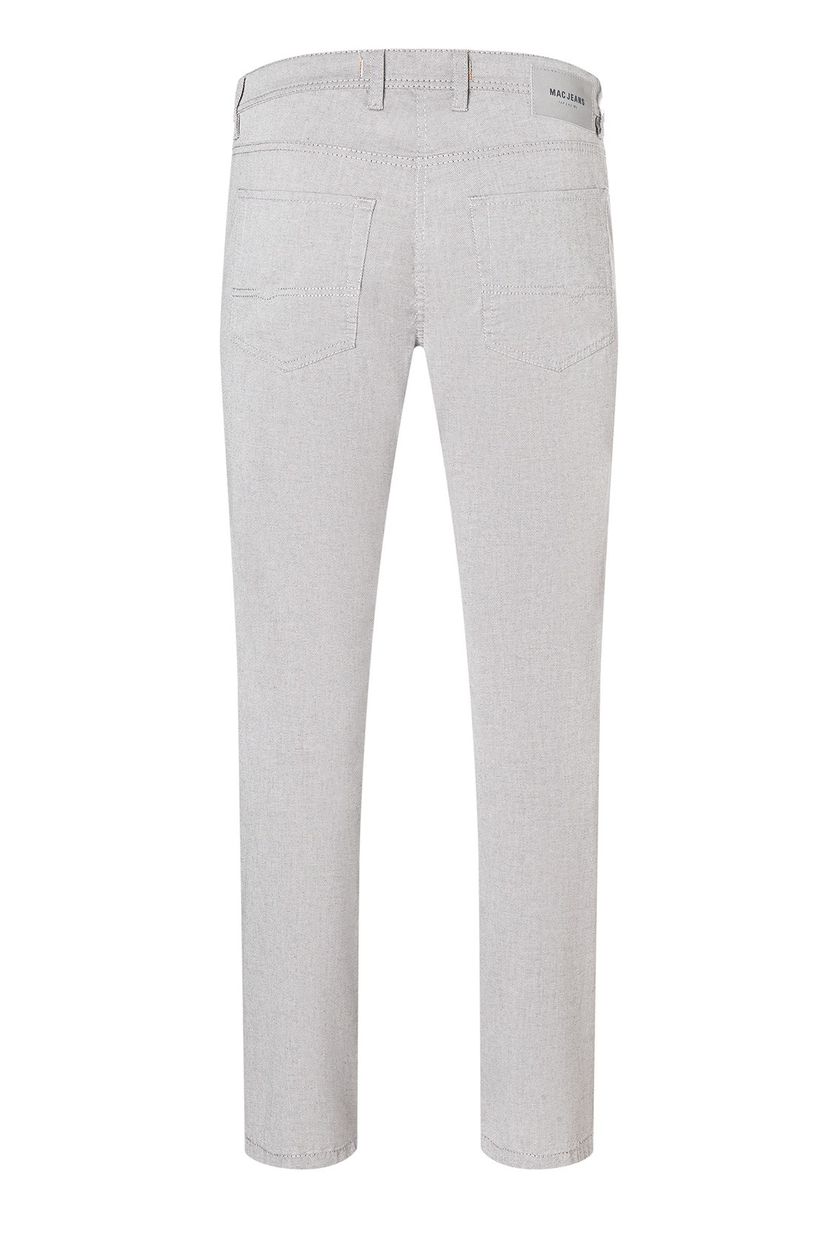 Mac jeans 5-pocket model grijs effen katoen