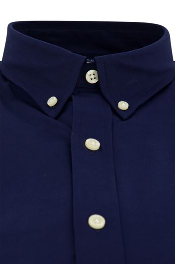 Polo Ralph Lauren overhemd donkerblauw slim fit