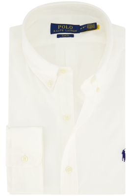Polo Ralph Lauren Polo Ralph Lauren slim fit katoenen overhemd wit