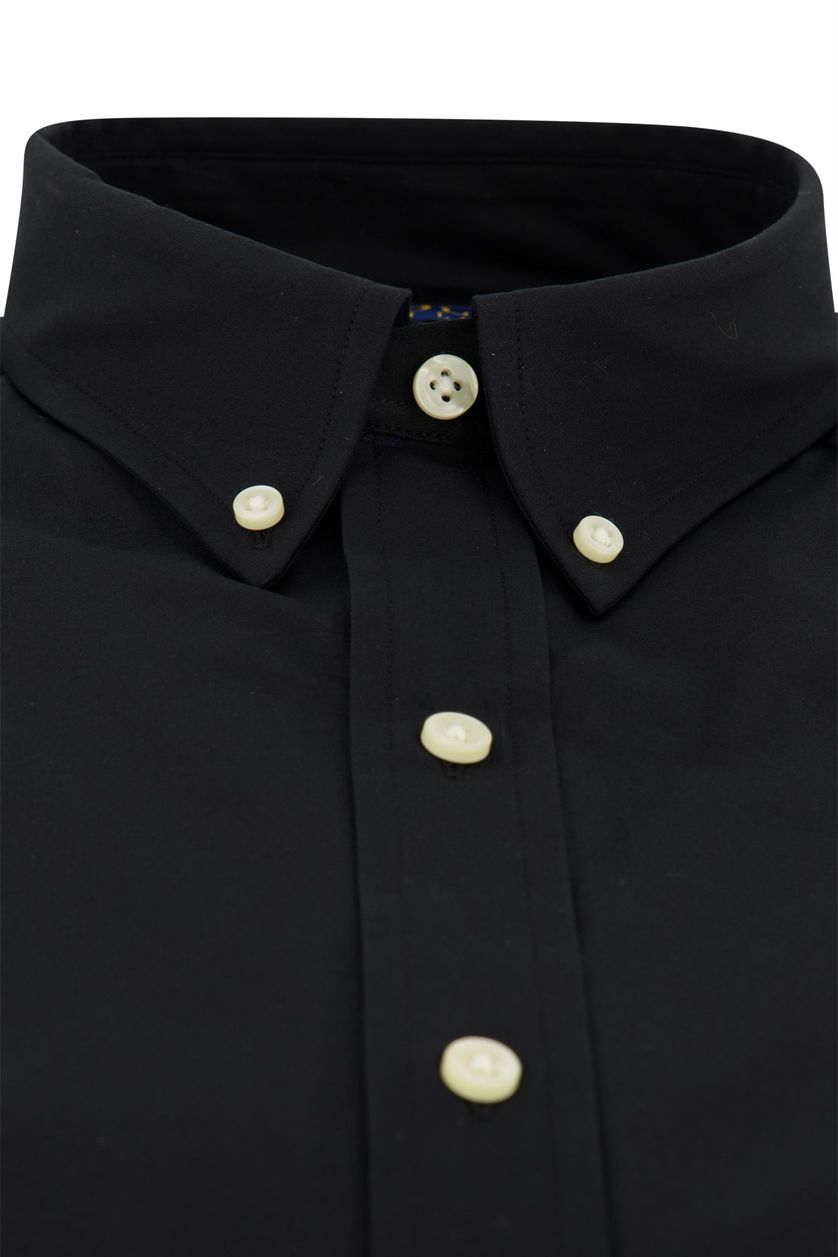 Polo Ralph Lauren slim fit overhemd katoen zwart