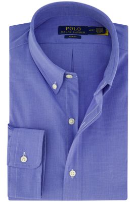 Polo Ralph Lauren Polo Ralph Lauren  overhemd slim fit blauw katoen