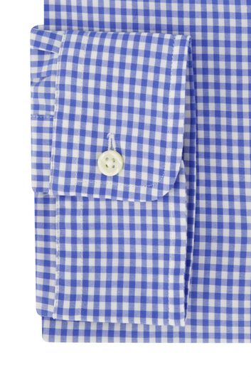 Polo Ralph Lauren blauw geruit slim fit katoenen overhemd