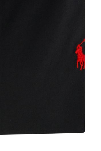 Polo Ralph Lauren overhemd zwart custom fit katoen