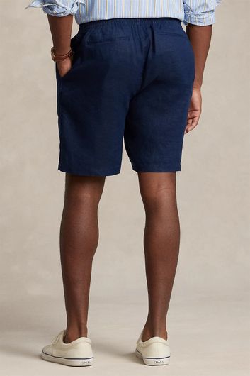 Polo Ralph Lauren bermuda donkerblauw linnen
