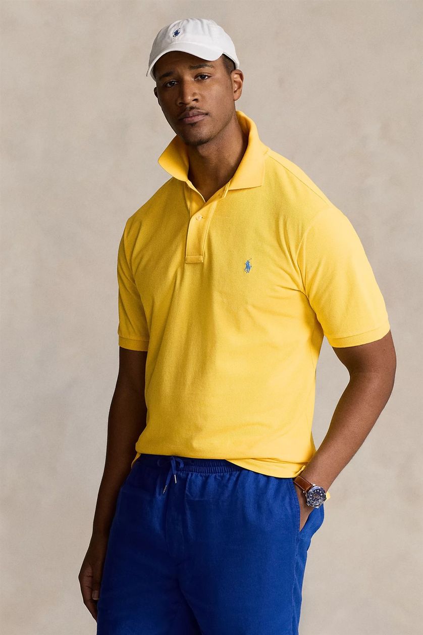 Big & Tall poloshirt Polo Ralph Lauren geel