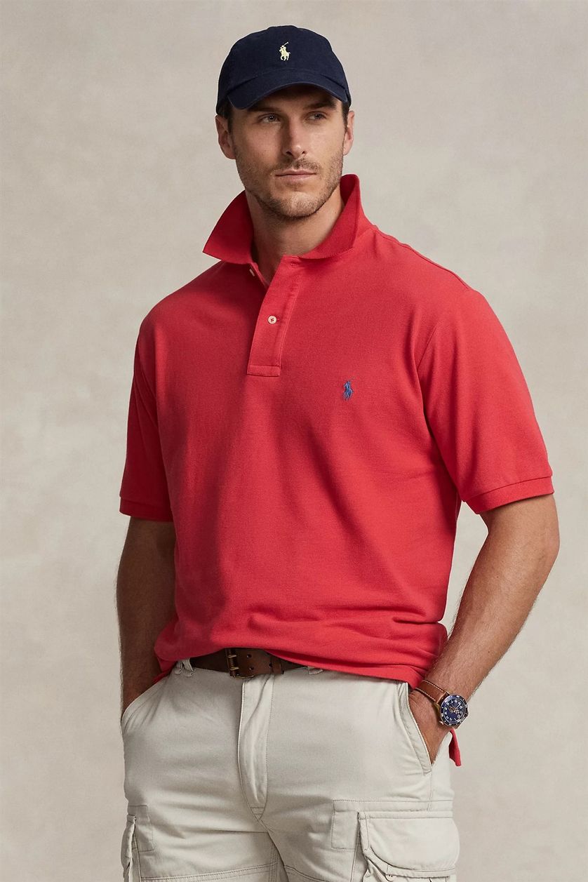 Poloshirt Big & Tall Polo Ralph Lauren rood