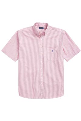 Polo Ralph Lauren Polo Ralph Lauren overhemd korte mouw roze gestreept