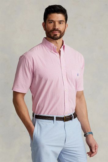 Polo Ralph Lauren Big & Tall guaranteed to wrinkle overhemd