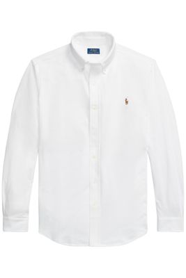 Polo Ralph Lauren Polo Ralph Lauren casual overhemd wijde fit wit effen