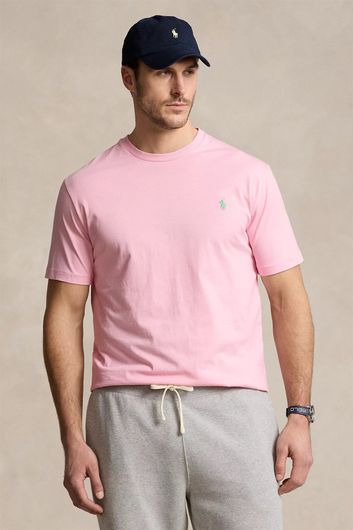 T-shirt Polo Ralph Lauren roze Big & Tall
