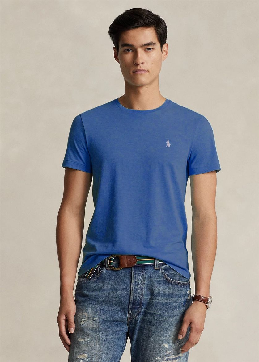 Polo Ralph Lauren t-shirt blauw Big & Tall katoen