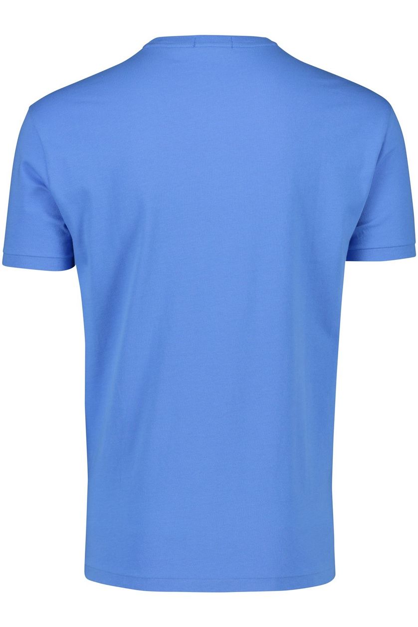 Polo Ralph Lauren ronde hals t-shirt blauw tekst Big & Tall