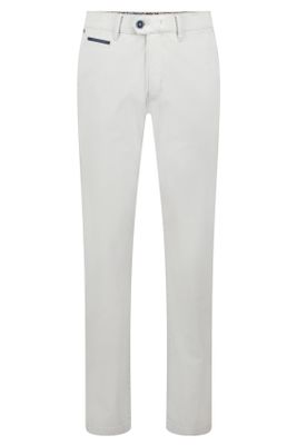 Gardeur Gardeur witte pantalon modern fit katoen