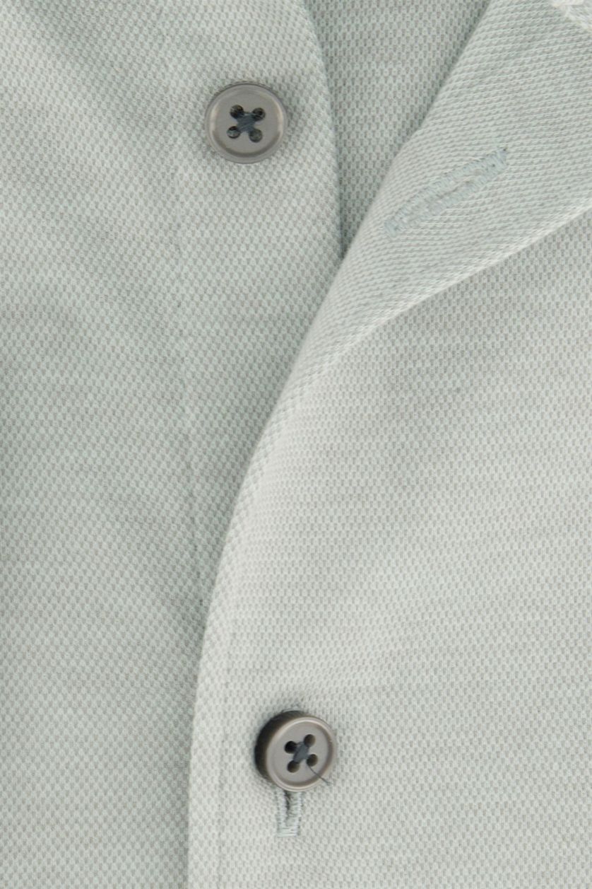 Strijkvrij Desoto overhemd slim fit effen grijs