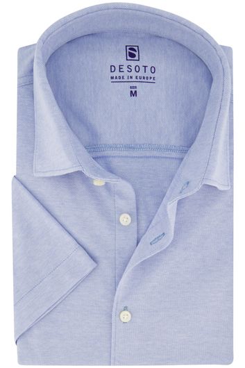 Desoto overhemd slim fit lichtblauw katoen