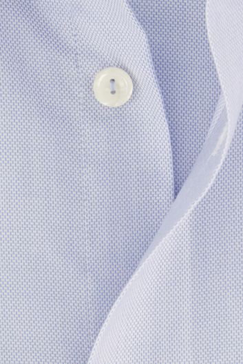 Eton business overhemd wijde fit lichtblauw effen