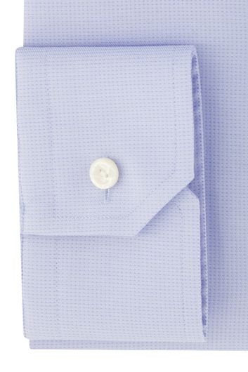 Eton classic fit lichtblauw overhemd katoen