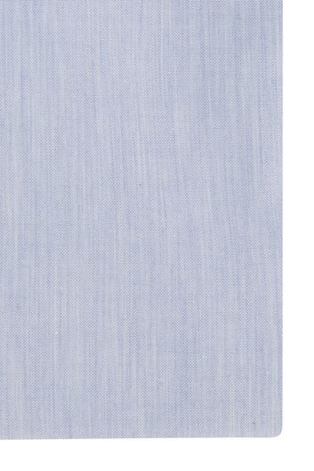Katoenen Eton overhemd normale fit lichtblauw