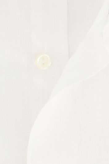 Eton overhemd wit effen