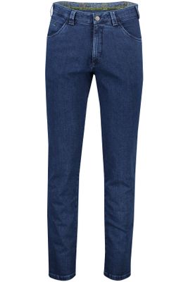 Meyer Meyer jeans Dublin donkerblauw effen denim 5-p