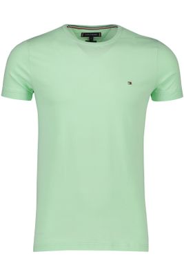 Tommy Hilfiger Tommy Hilfiger t-shirt groen extra slim fit