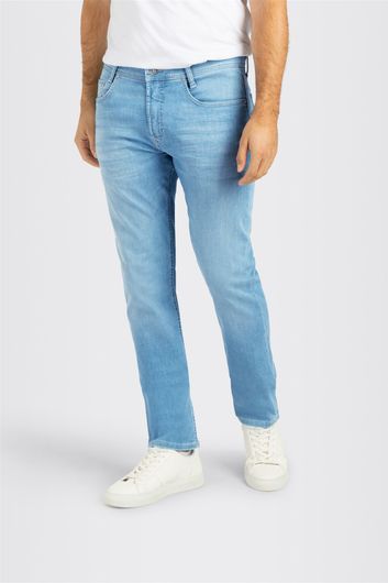 Mac jeans 5-pocket model blauw effen katoen MacFlexx