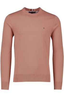 Tommy Hilfiger Katoenen sweater ronde hals roze Tommy Hilfiger
