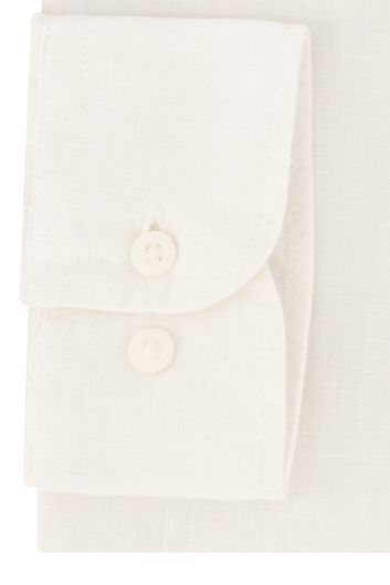 Tommy Hilfiger overhemd regular fit wit linnen