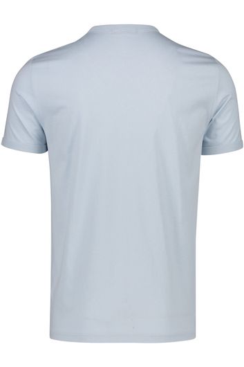 Fred Perry t-shirt lichtblauw logo