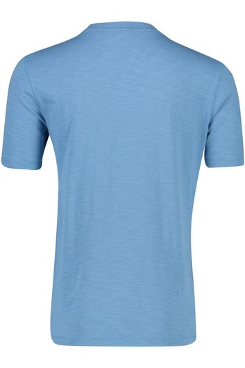 Hugo Boss T-shirts blauw ronde hals