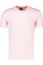 Hugo Boss T-shirt roze effen