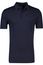 Hugo Boss black polo Press 55 normale fit donkerblauw 3-knoops