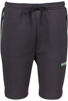 Hugo Boss Boss green korte broek zwart met groene print Headlo