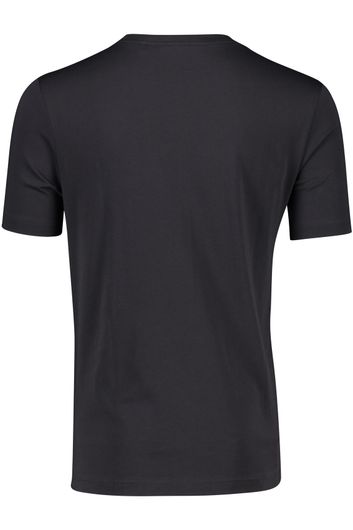 Hugo Boss T-shirt zwart met Boss opdruk katoen