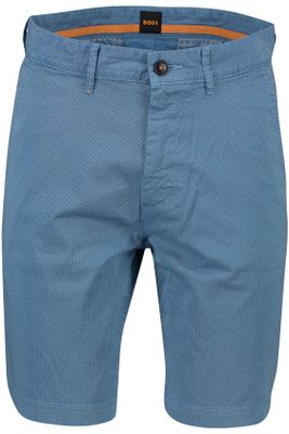 Hugo Boss Hugo Boss korte broek blauw geprint katoen