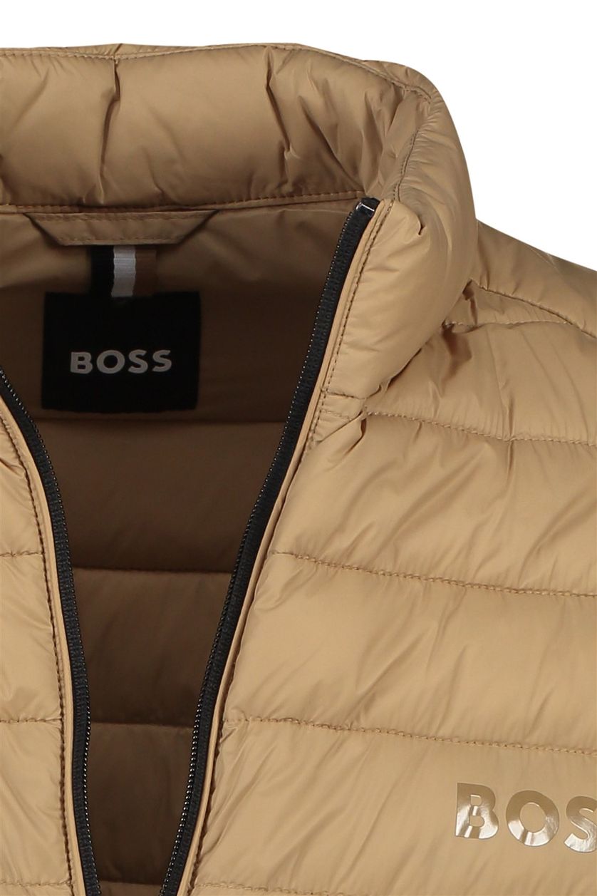 Effen bruine Hugo Boss Black jas