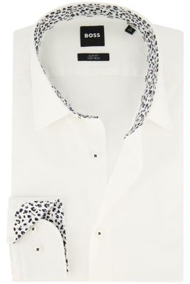 Hugo Boss Boss Black overhemd mouwlengte 7 wit