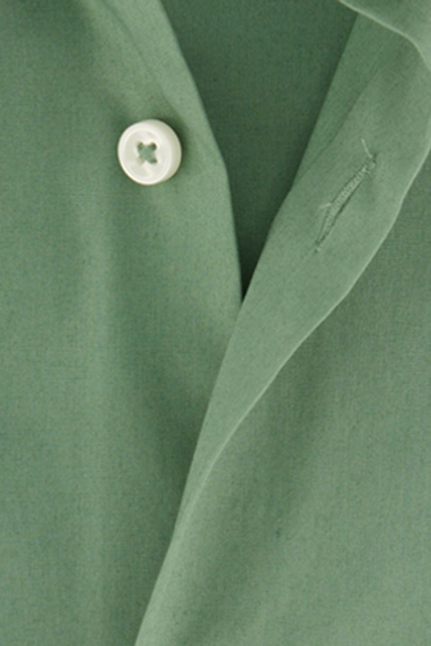 Katoenen Hugo Boss slim fit overhemd groen