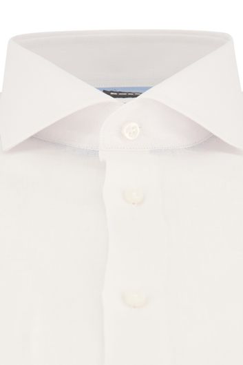 Hugo Boss overhemd slim fit wit uni