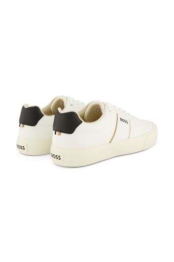 Witte sneakers Hugo Boss effen 