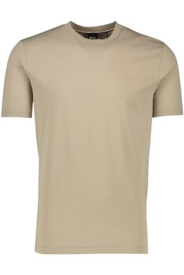 Hugo Boss Boss Black t-shirt Thompson beige katoen normale fit