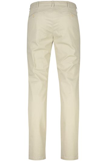 Meyer pantalon Tokyo beige katoen slim fit