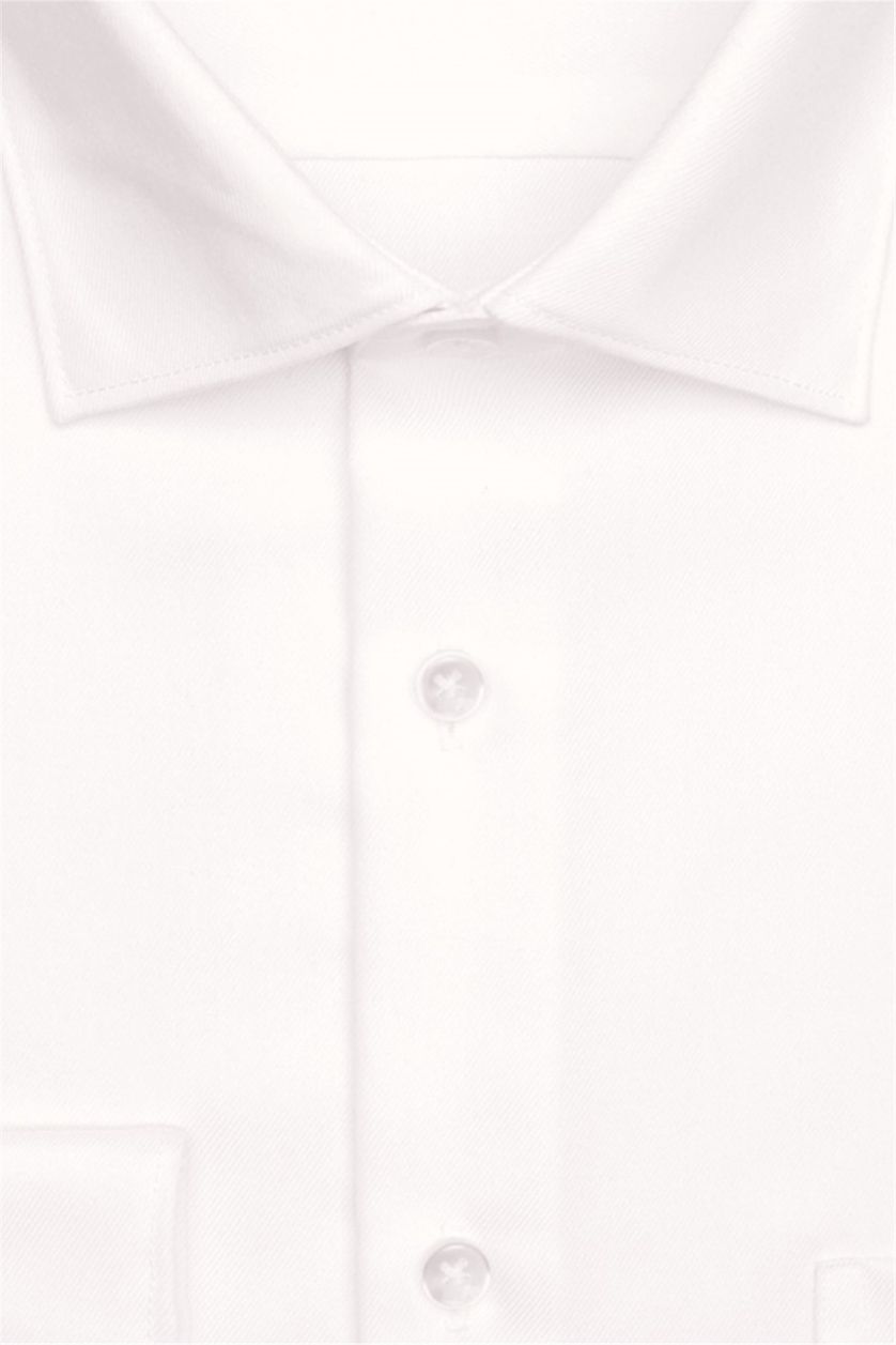 katoenen Seidensticker business overhemd normale fit wit
