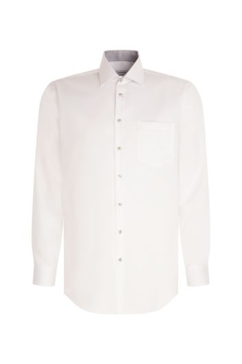 Seidensticker business overhemd normale fit wit katoen