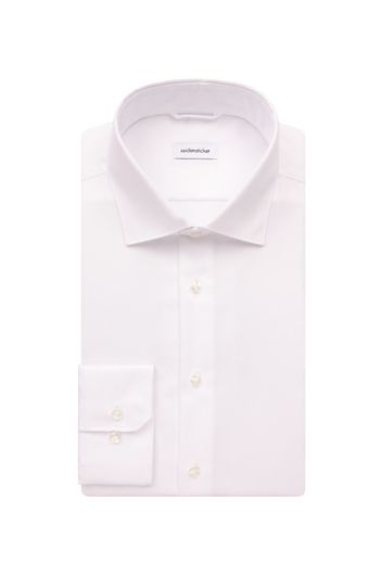 Seidensticker overhemd normale fit wit katoen