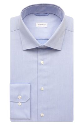 Seidensticker Seidensticker business overhemd normale fit lichtblauw effen katoen