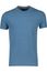 blauw Superdry t-shirt gemeleerd katoen