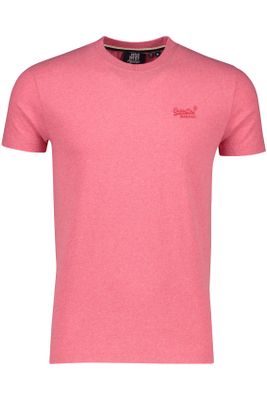 Superdry Superdry t-shirt roze gemeleerd