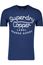 Superdry t-shirt donkerblauw opdruk