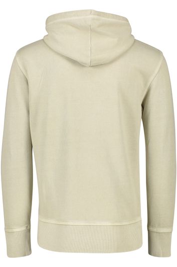 hoodie beige Superdry sweater katoen